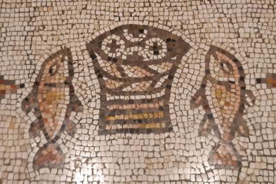 Mosaik in der Brotvermehrungskirche