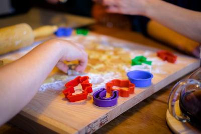 Plätzchen backen